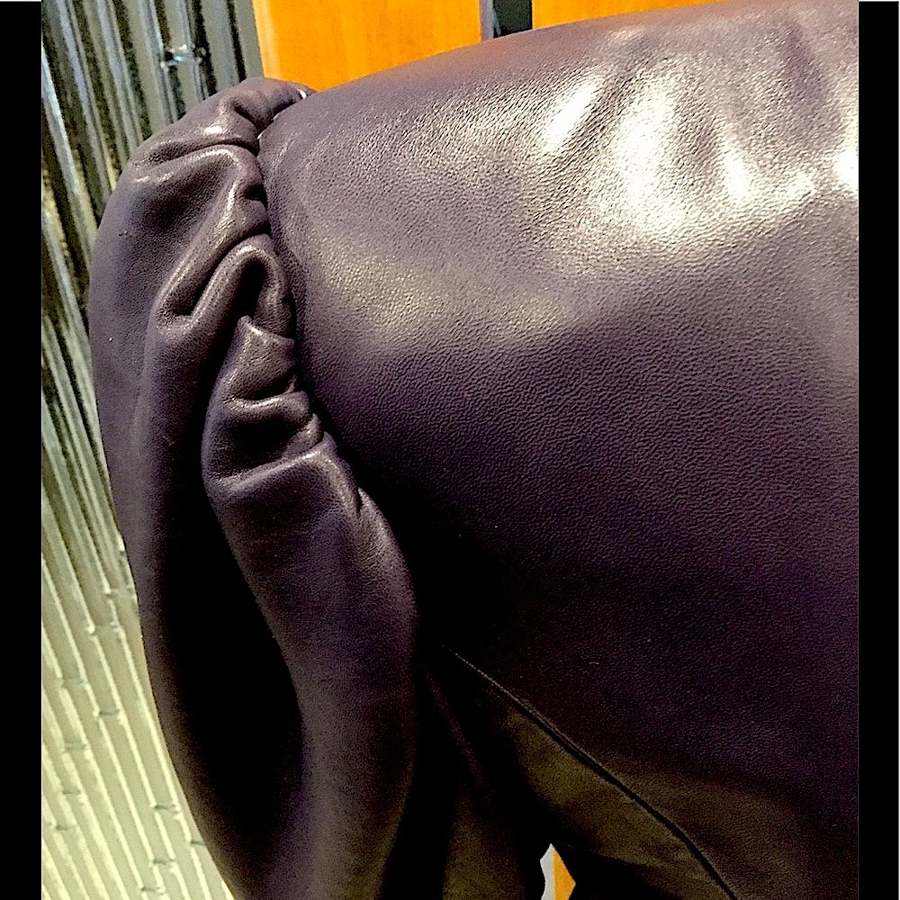 80’s Michael Hoban for North Beach Leather Dress - Picture 3 of 8